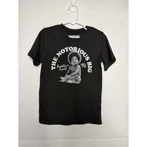 Notorious BIG 5T T Shirt Black Unisex Toddler Biggie